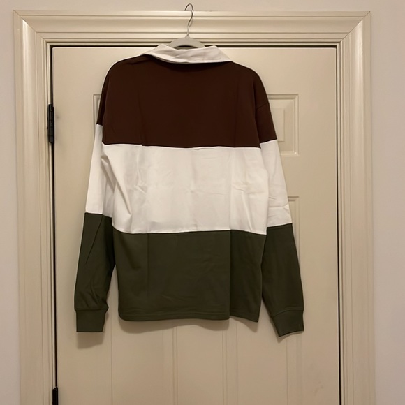 RSQ Mens Tri-Block Rugby Shirt / NWOT / Size Small - Picture 5 of 5